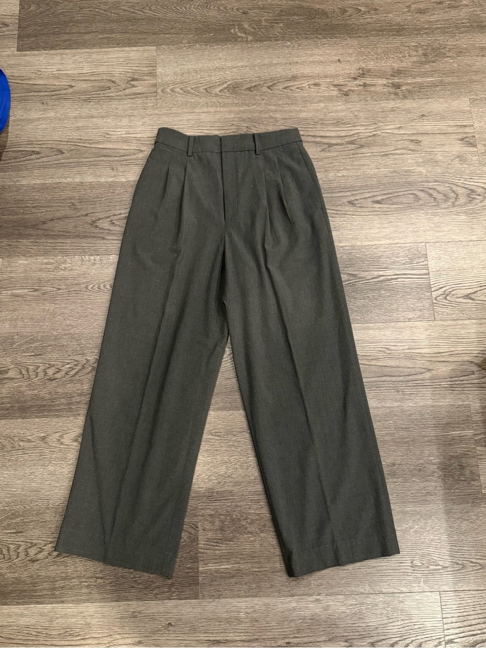 Tailor pleated high waist